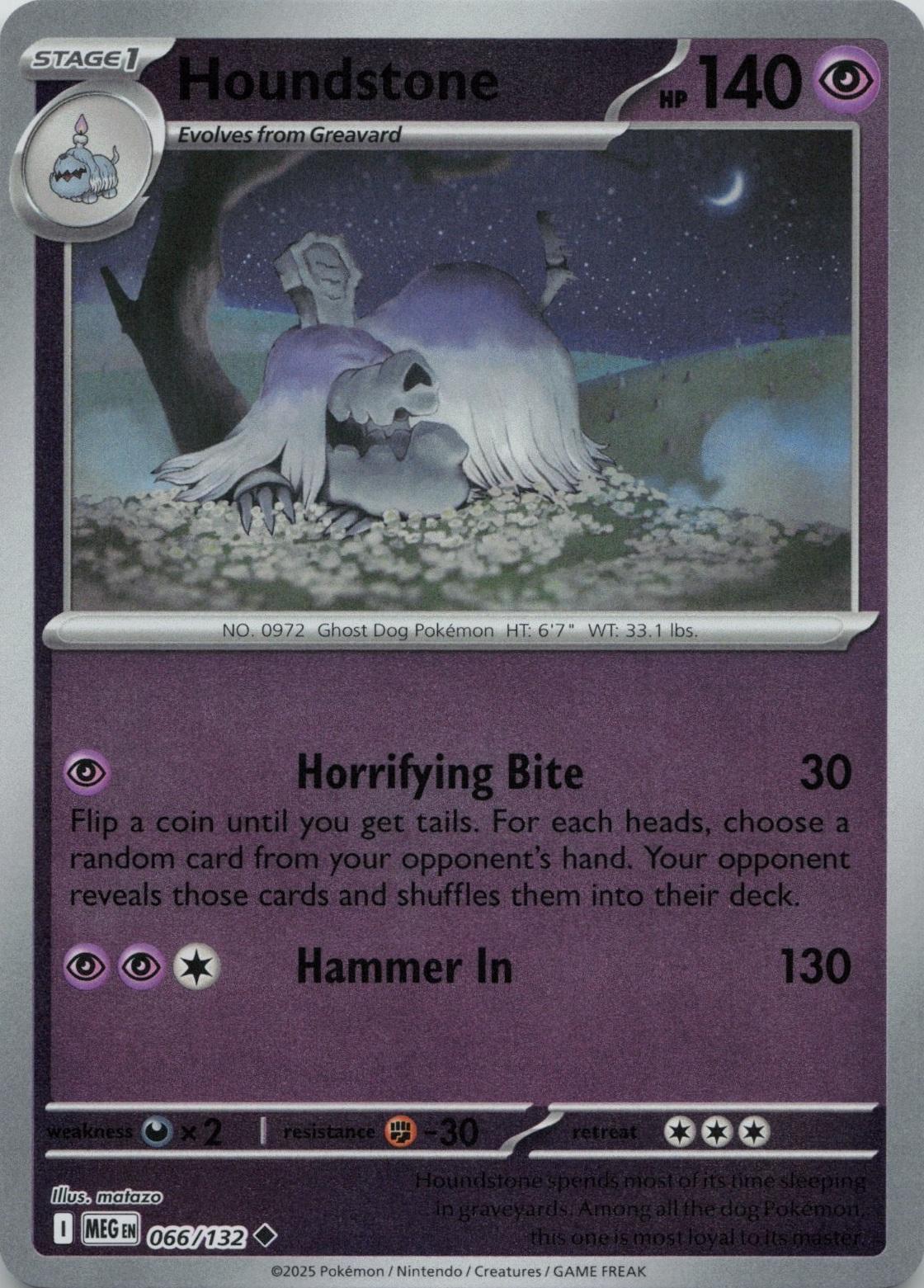 Houndstone [Reverse Holo]